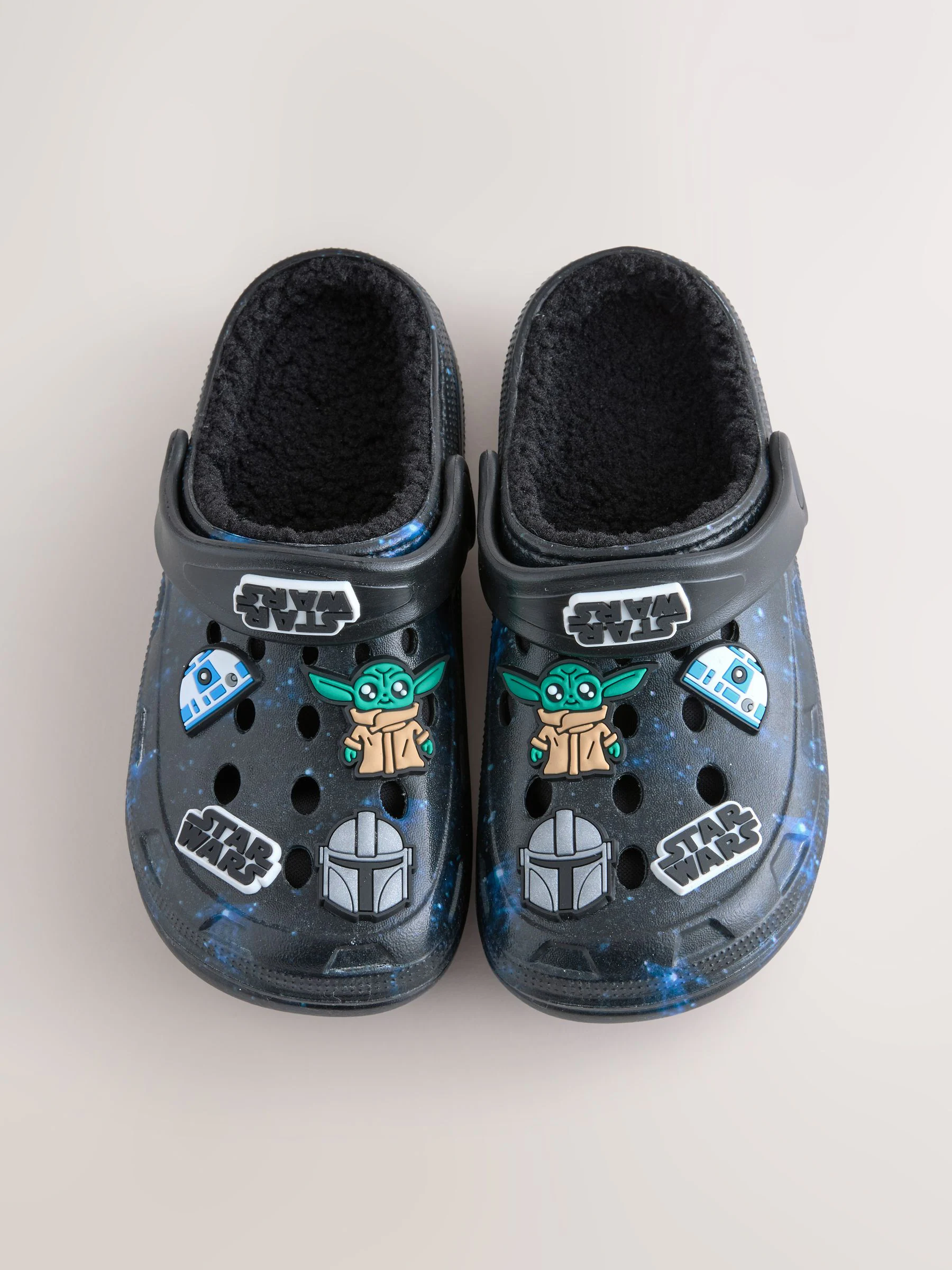 Zwart galaxy - Star Wars Warm Lined Slipper Clogs