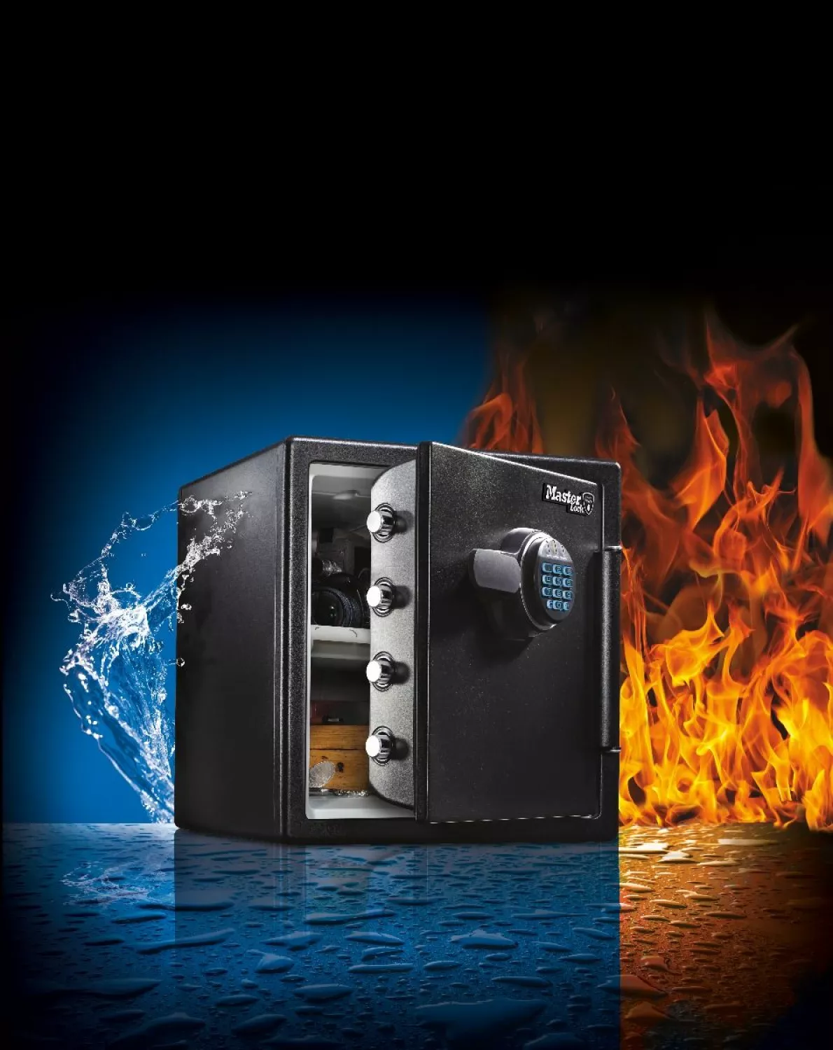 Master Lock LFW123FTC Gecertificeerde kluis - Brand- en waterwerend - Elektronisch codeslot