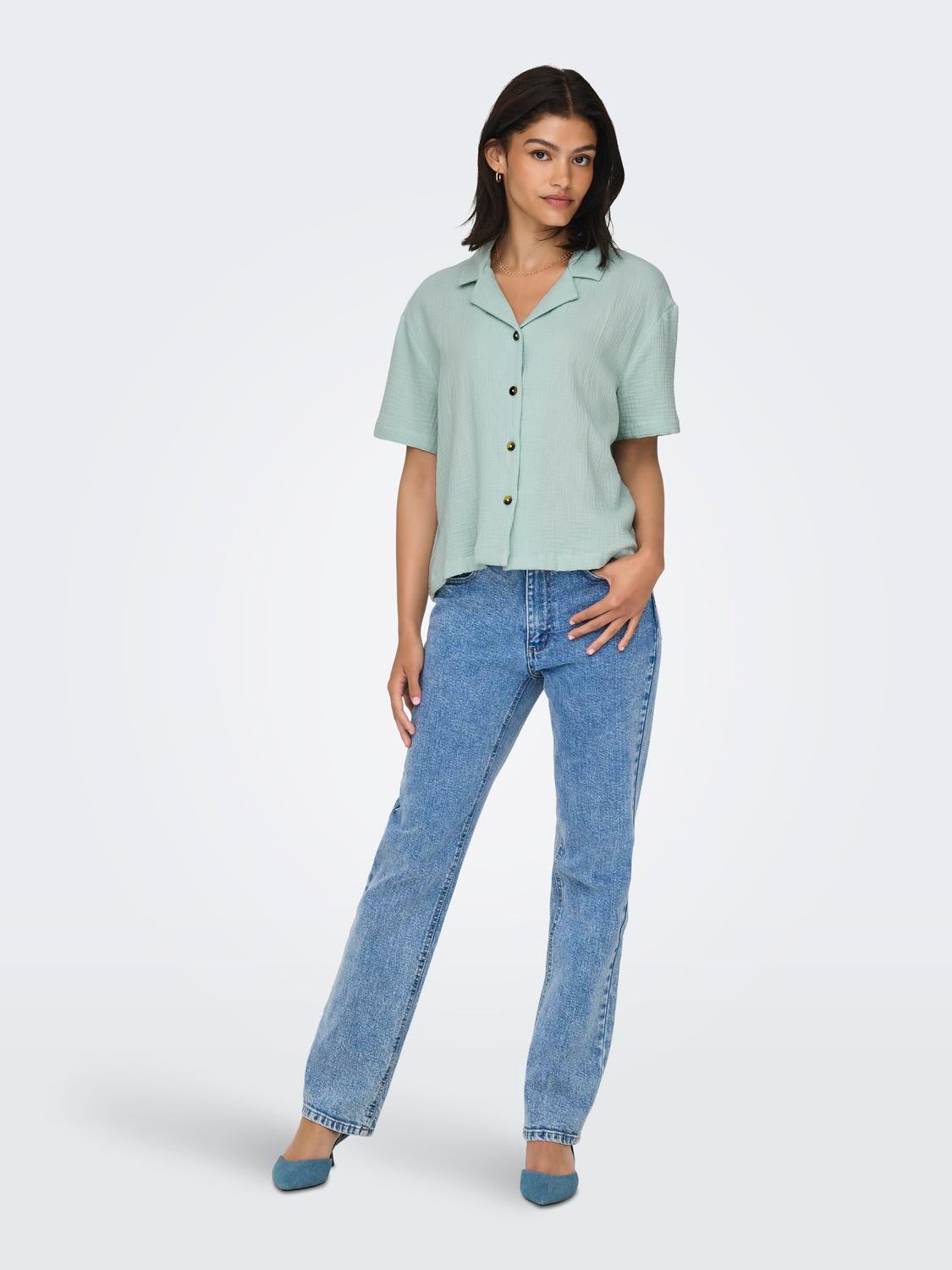 JDYTHEIS Hemd Harbor Gray