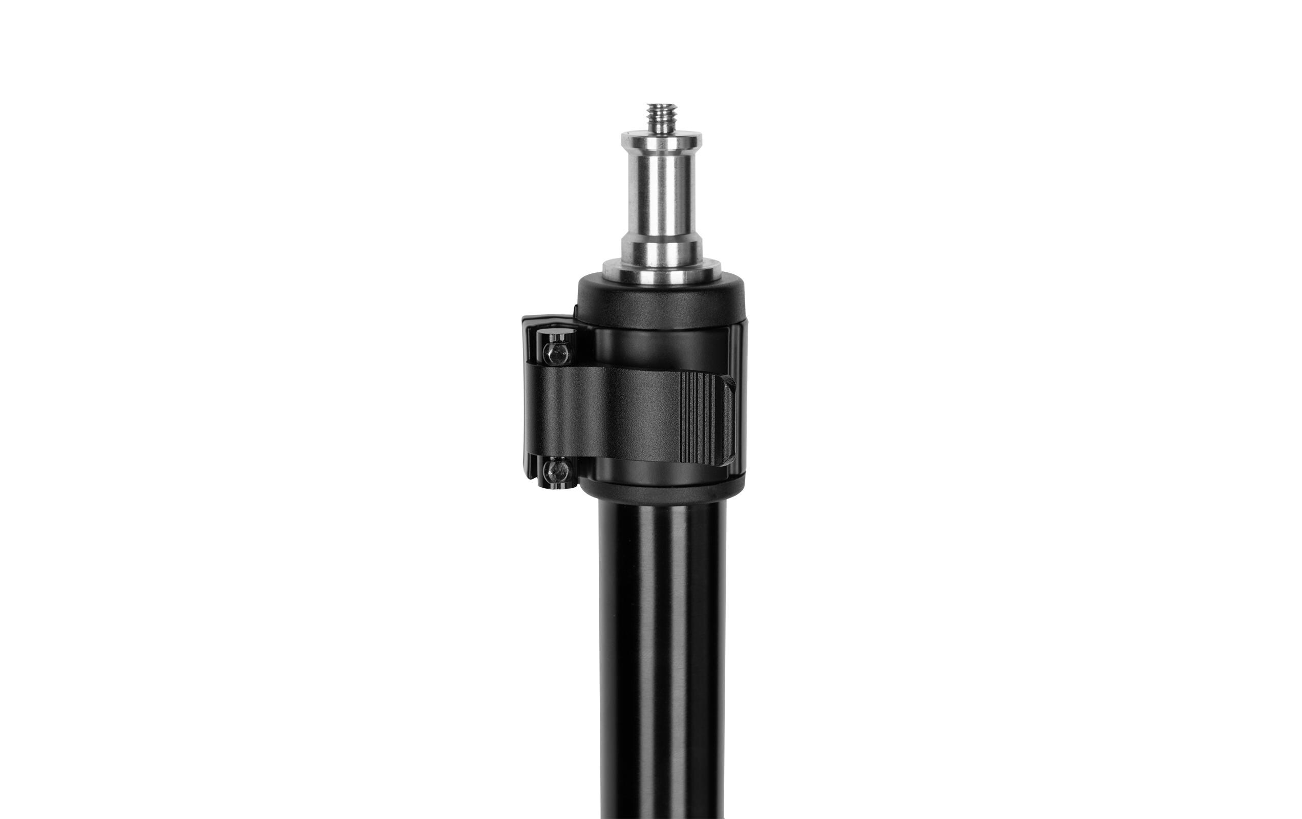 Leuchtenstativ RA-S280A luftgefedert mit Arm<br>Luftgefedertes Lichtstativ mit Auslegerarm