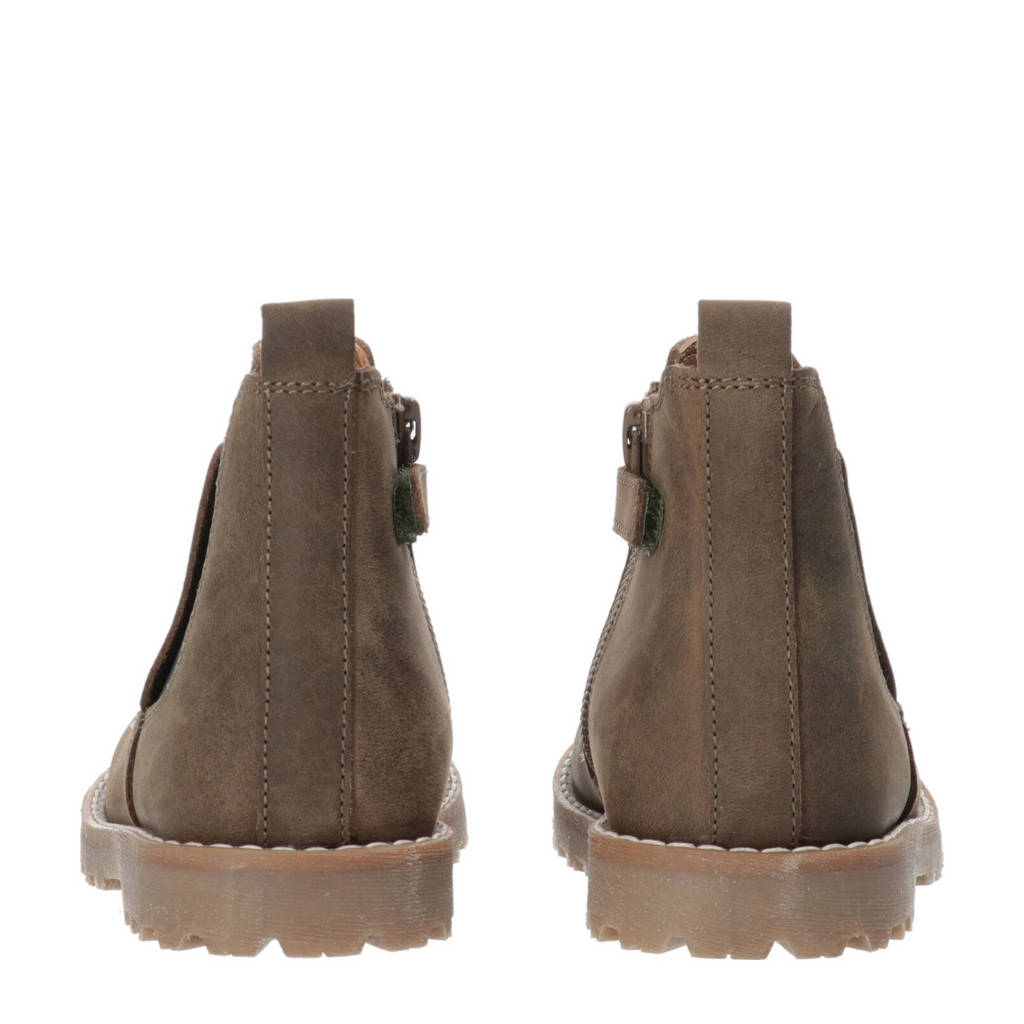 Tommy Hilfiger chelsea boots groenbruin