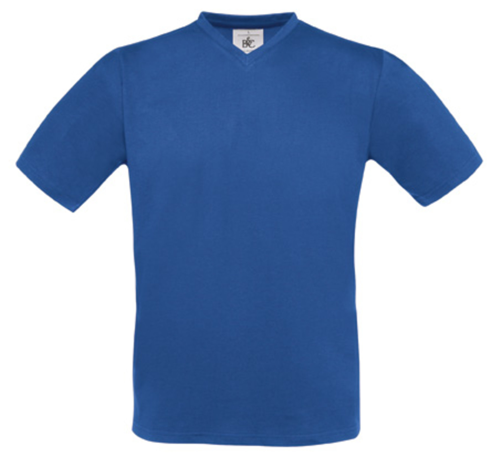 B&C Collection BA108 - T-shirt Col V Double Épaisseur Confort