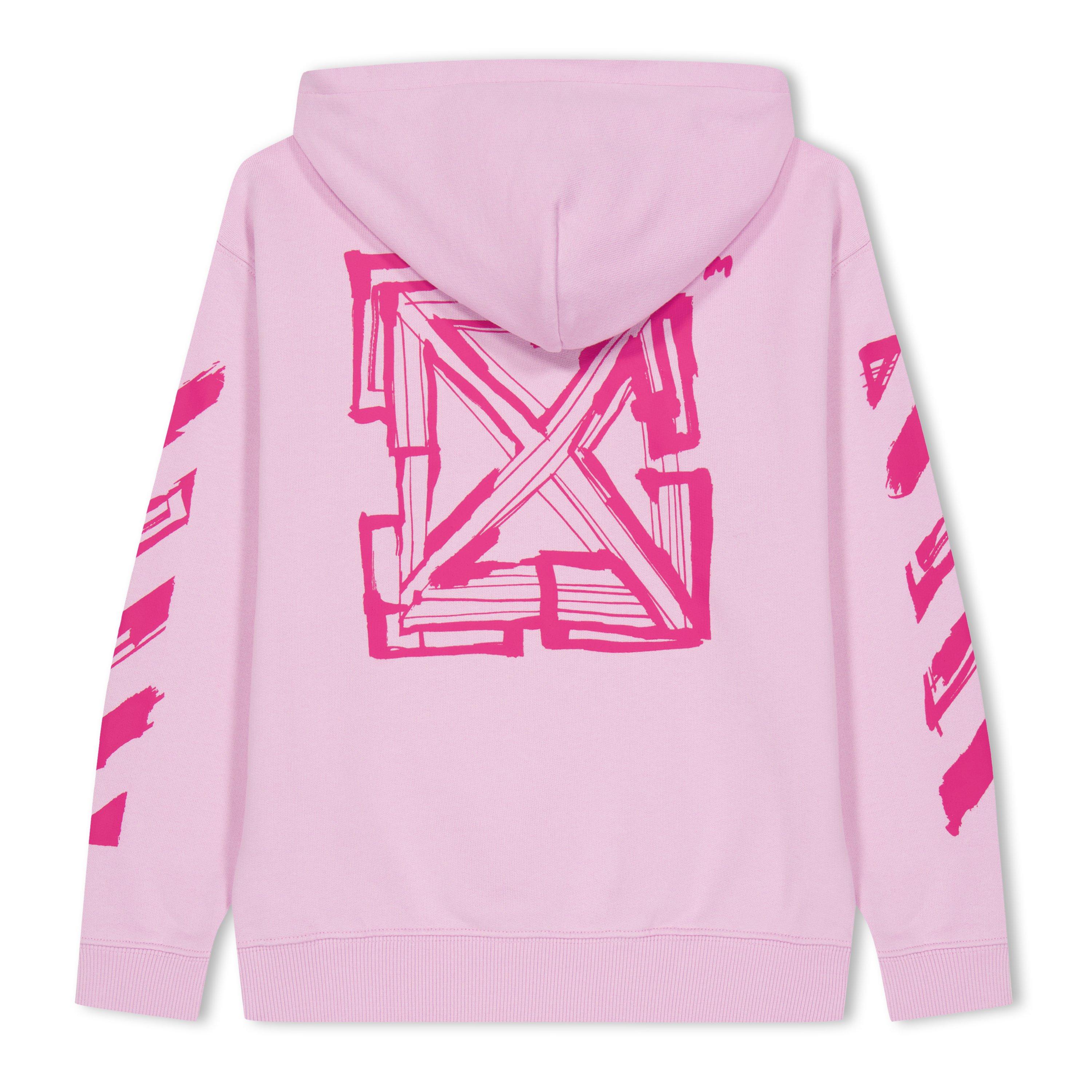 Off White Script Hoodie Juniors