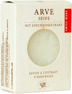 Aromalife Arve Seife mit Edelweissextrakt, 90 g