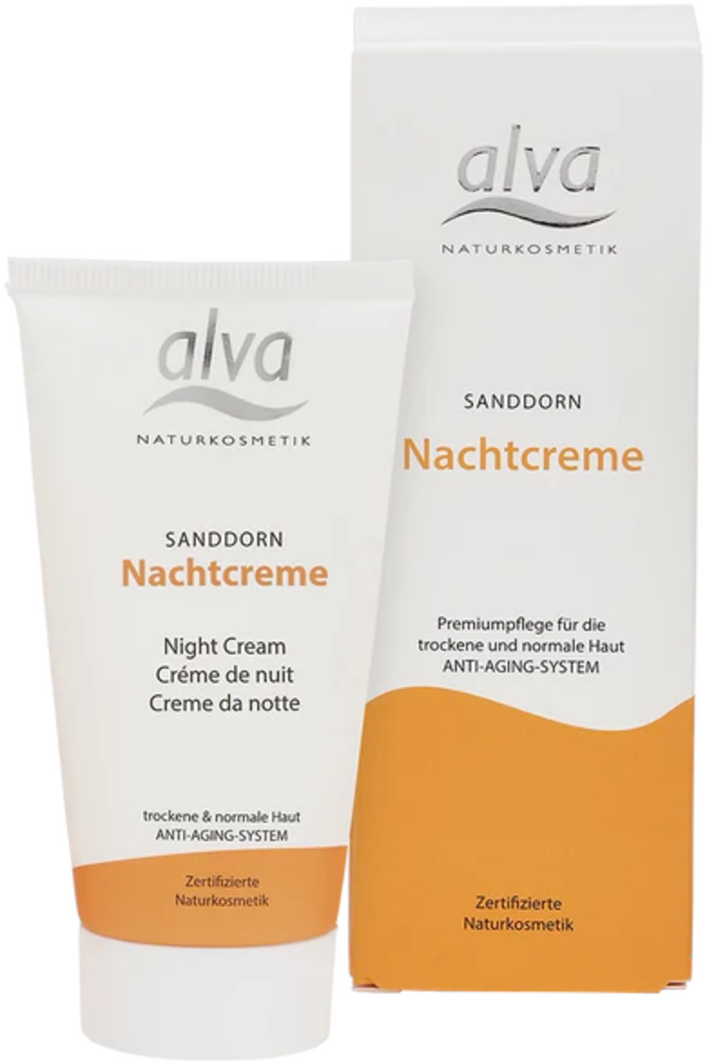 Alva  Sanddorn Nachtcreme, 50 ml