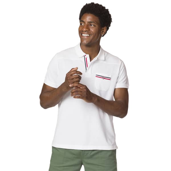 Polo ROSSIGNOL LOGO POLO POCKET WHITE