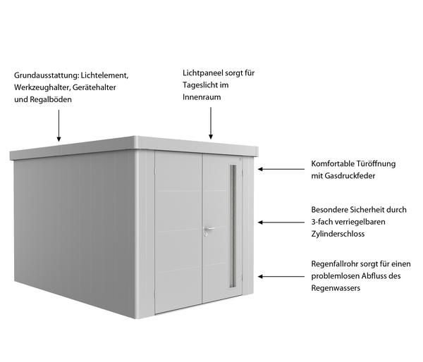 Biohort Gerätehaus Neo 4B, ca. B236/H222/T348