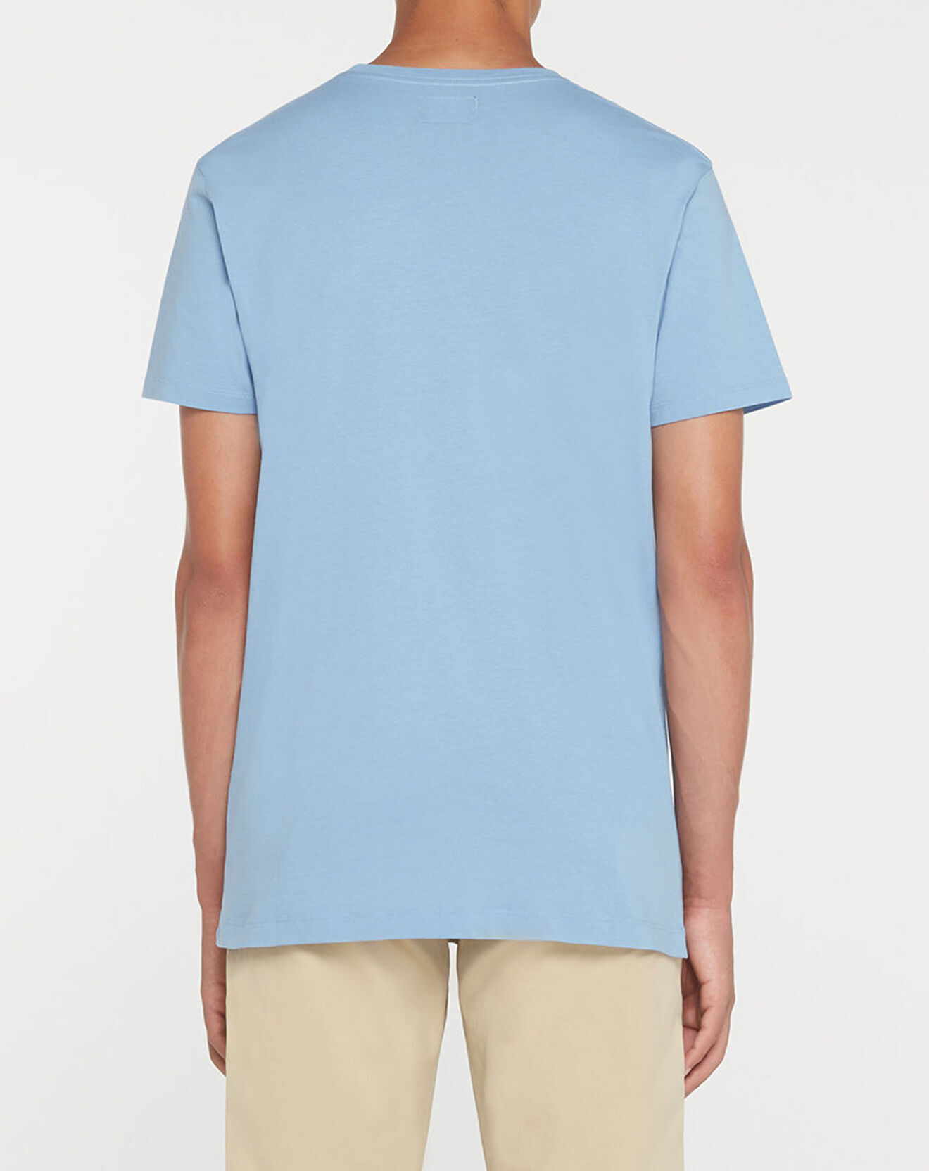 Hackett London T-Shirt Print Body bleu ciel