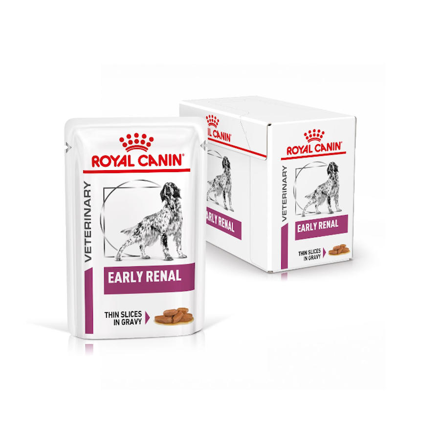 Sachê Royal Canin Veterinary Early Renal em molho para cães