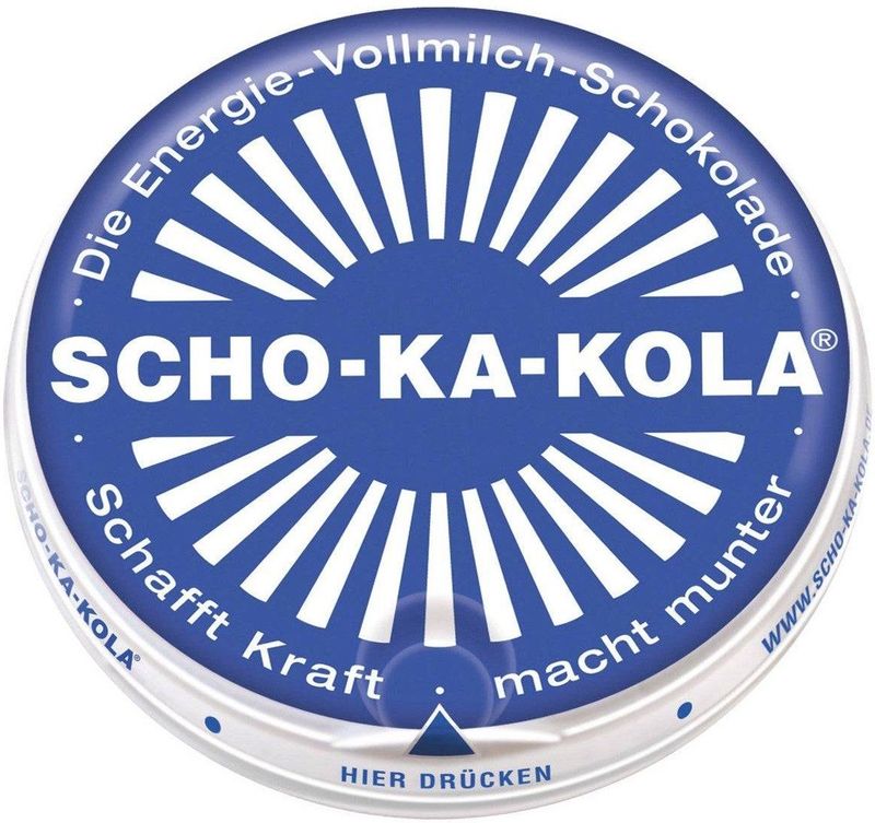 Scho-Ka-Kola - Melk Chocolade - 100 g - Bevat 200 mg Cafeïne