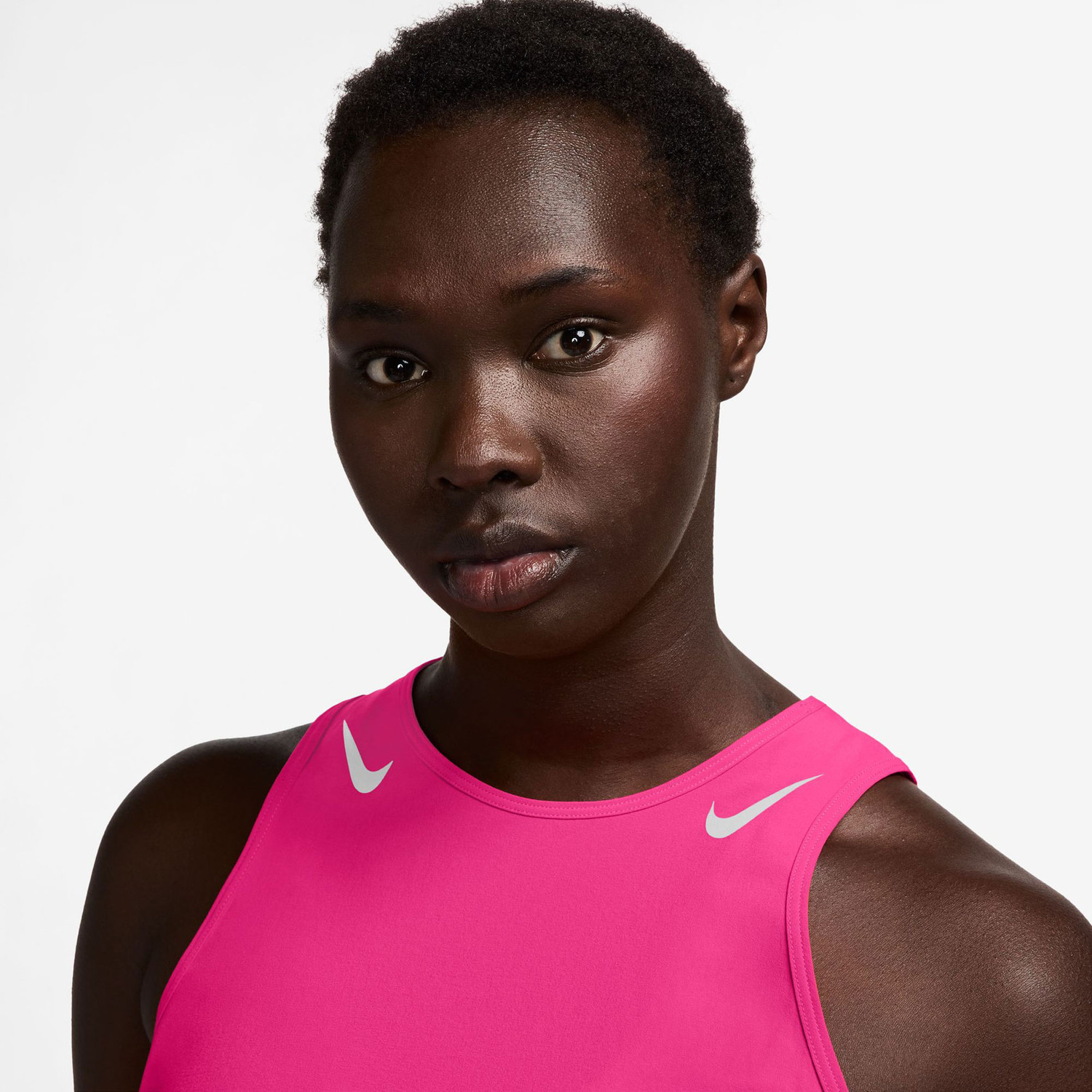 Nike Aeroswift Crop Singlet Dames