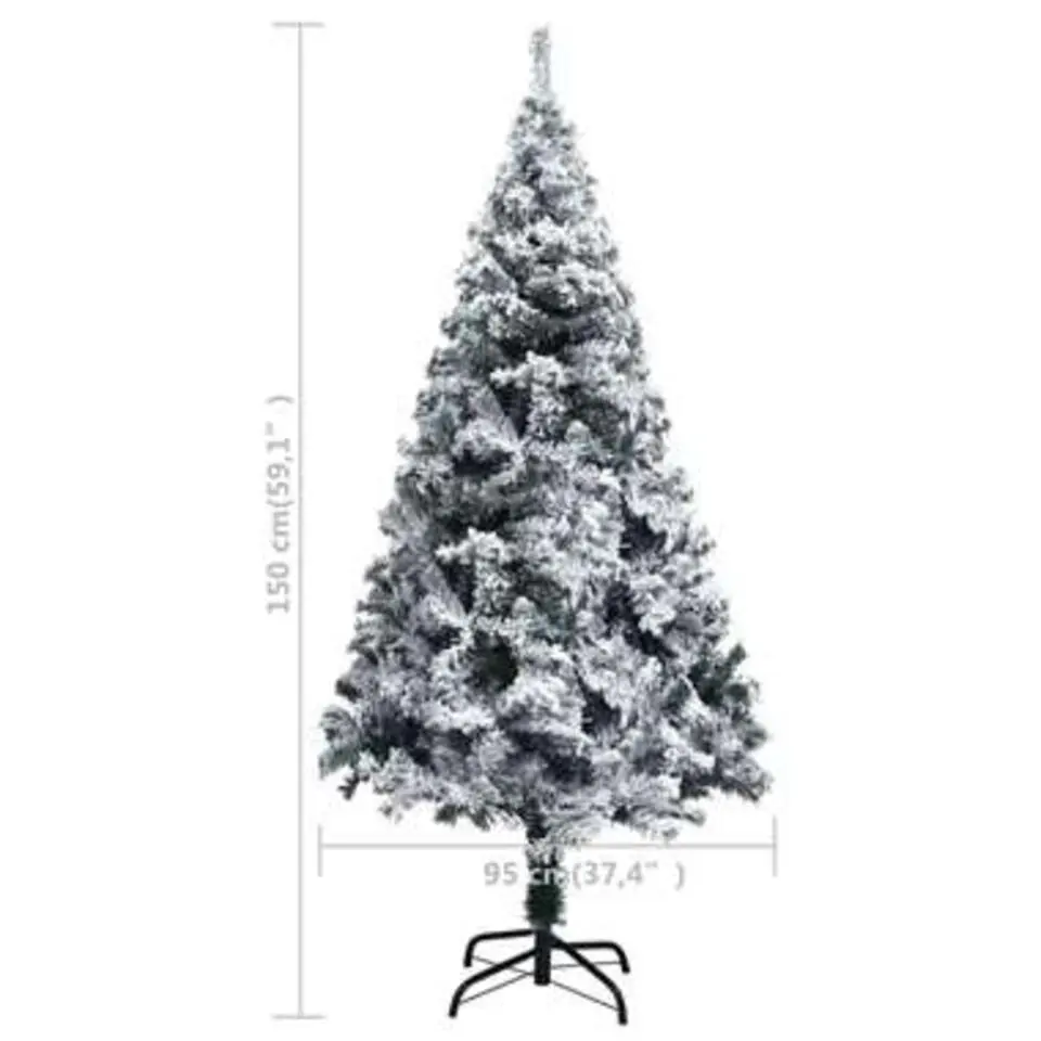 vidaXL - Kunstboom - Groen - 150 x 95 cm