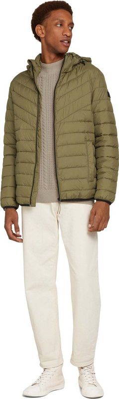 Gewatteerde Jas - Zwart - Regular Fit - Met Capuchon