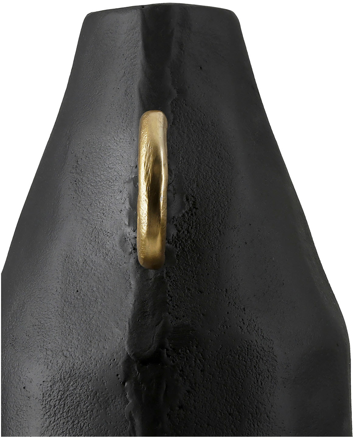 GILDE Tischvase »Vase Dora, schwarz H.31 cm«