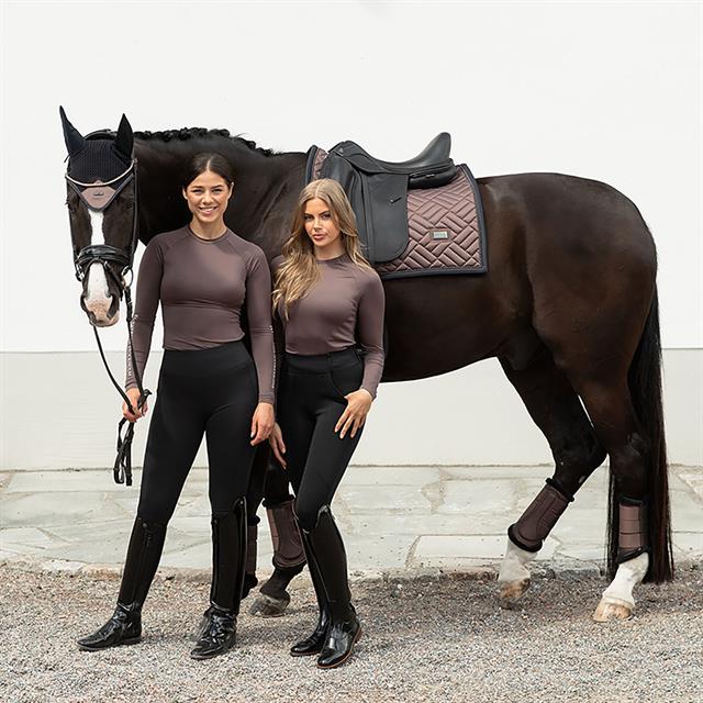 Shirt Equestrian Stockholm Dynamic Mocha Bruin