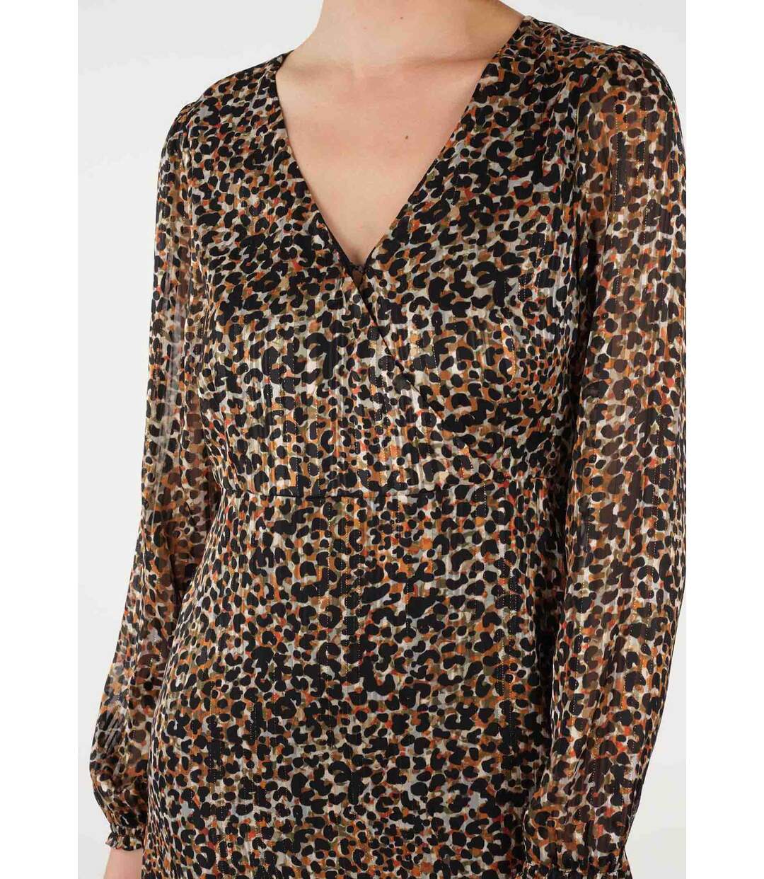 Robe imprimée animalier DRIKA