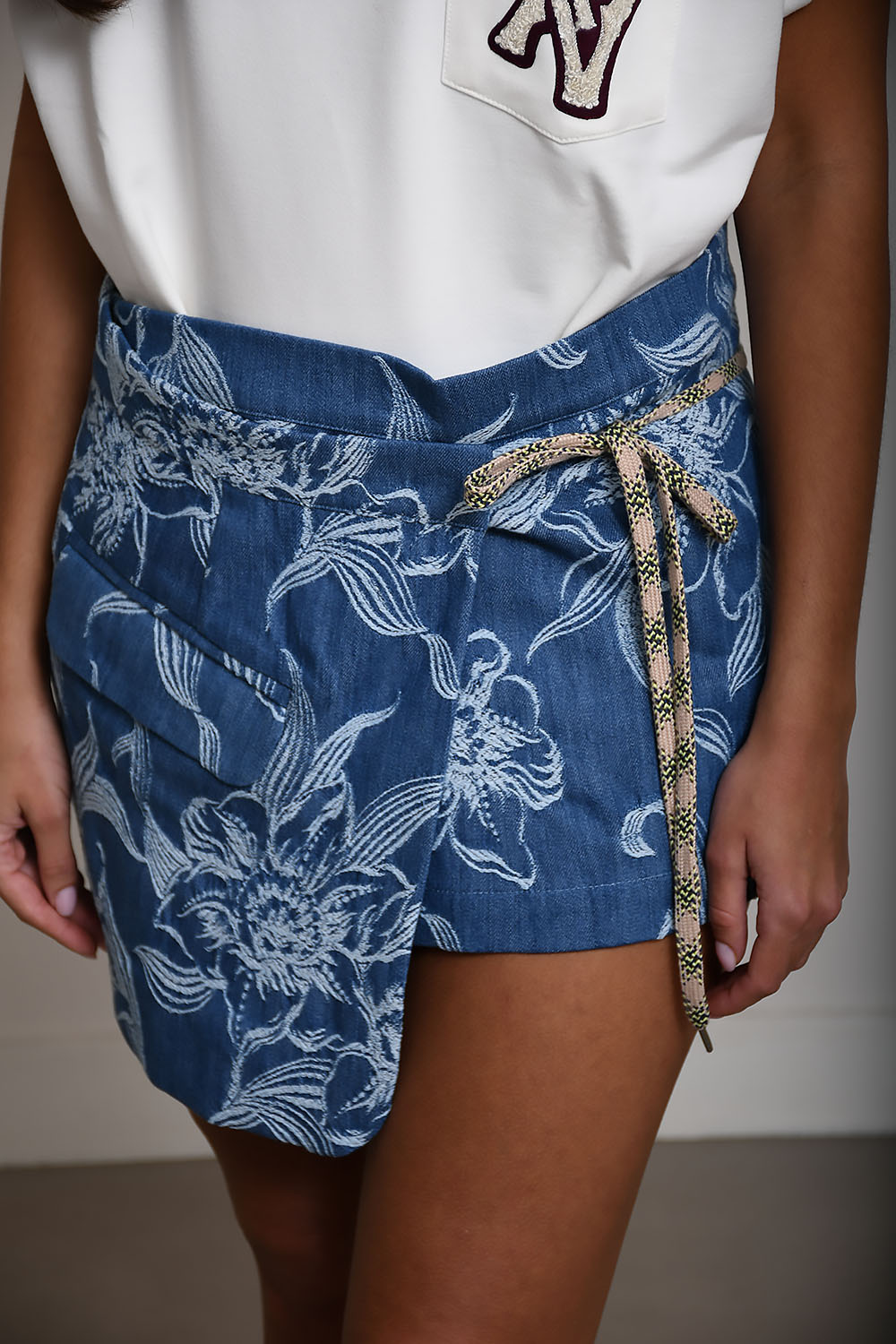 Borda mini skirt