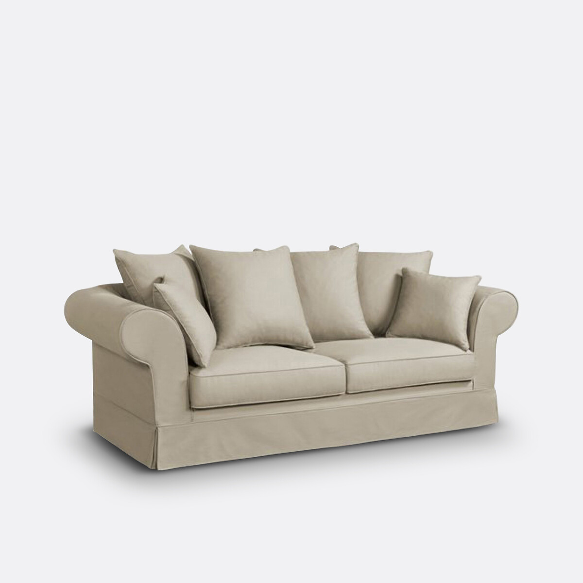 LA REDOUTE INTERIORS<br>Omvormbare Bultex bank, katoen, Adelia