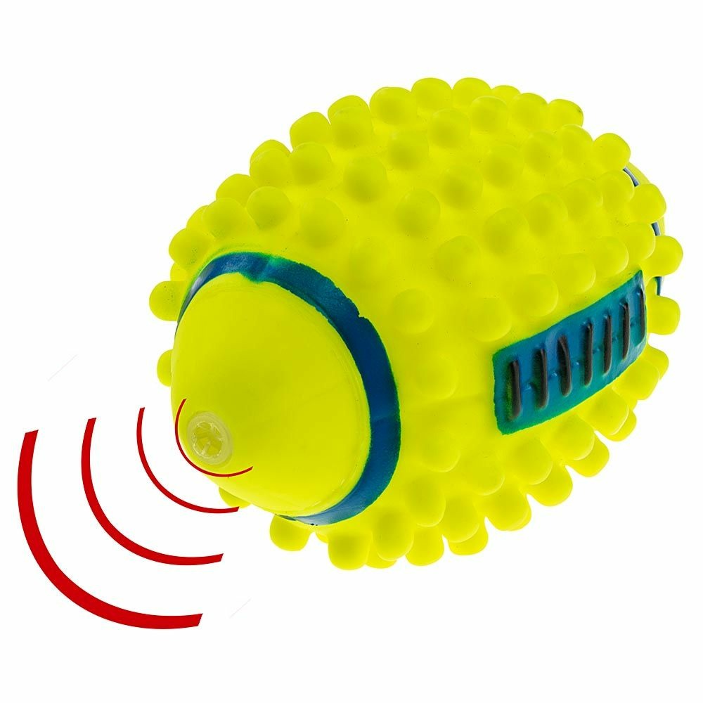 Jeu pour chiens, pa 6017, balle de football en vinyle
