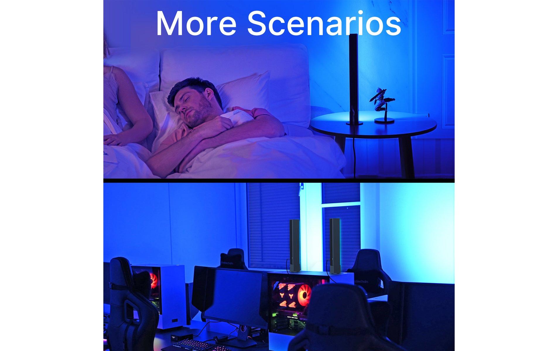 Videoleuchte GL01Smart Ambiance RGB Hintergrundbeleuchtung