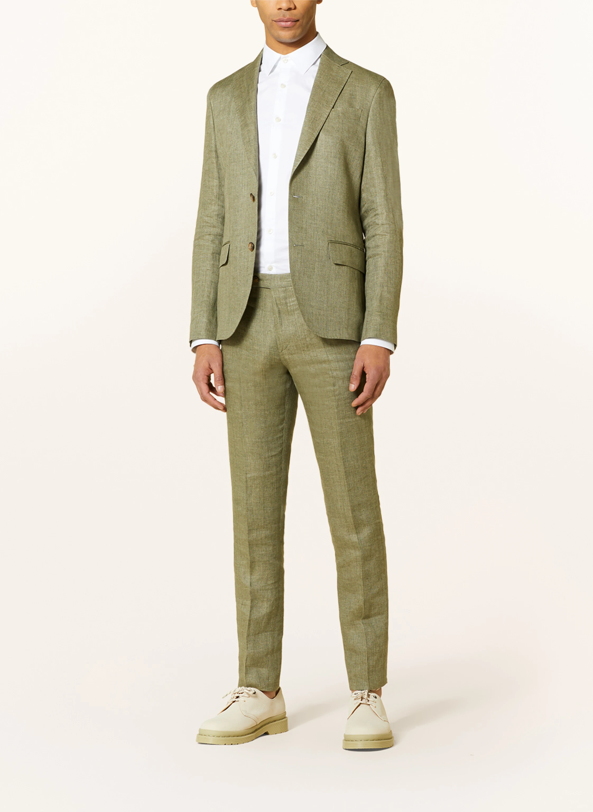 SAND COPENHAGEN Anzugsakko NEW HE STAR Modern Fit aus Leinen