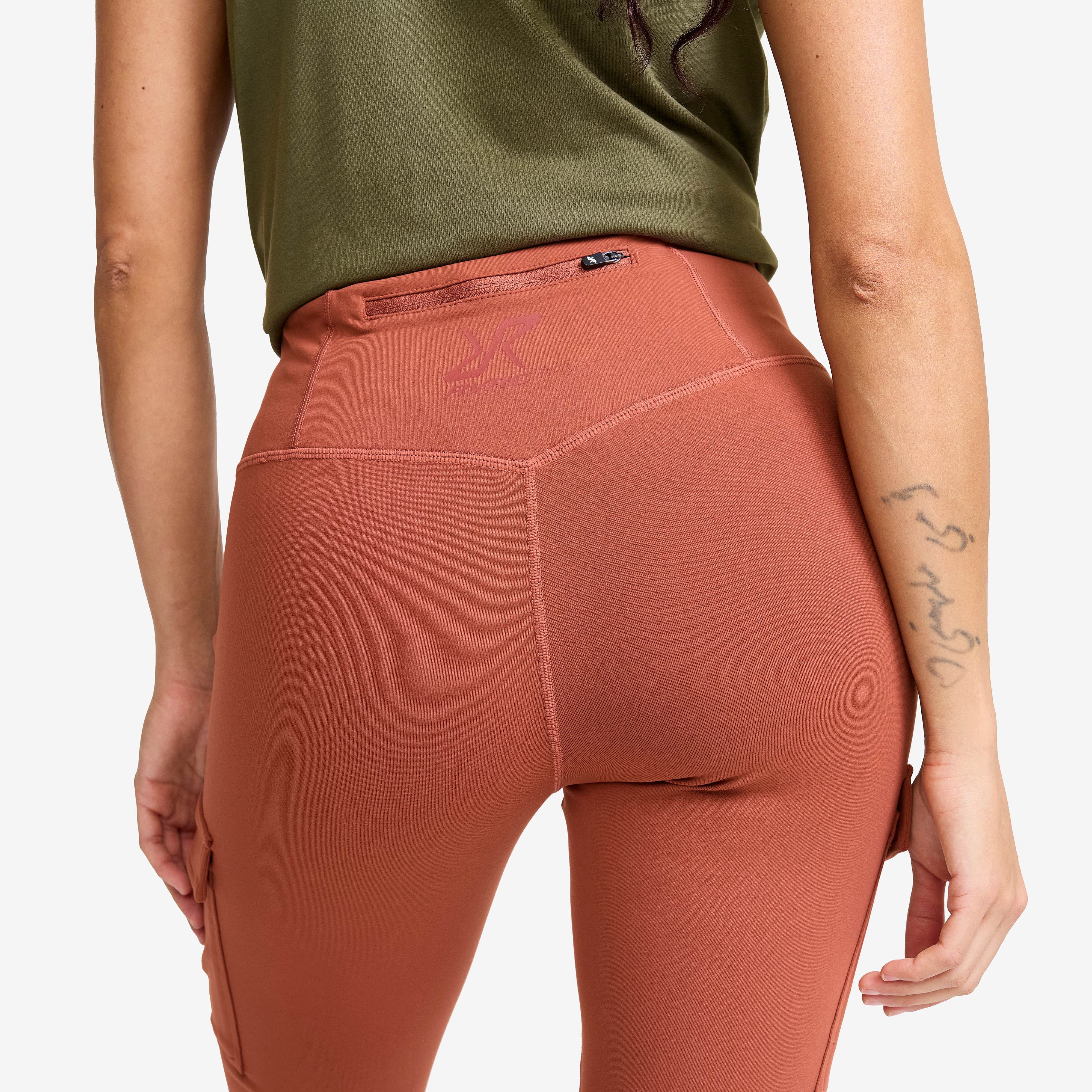 Summit Pocket Tights Dame Pink Mahogany