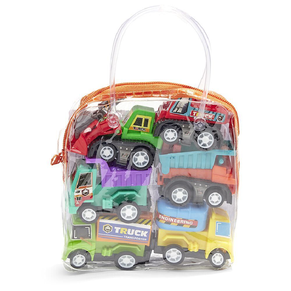Lot de 6 jouets véhicules de chantier