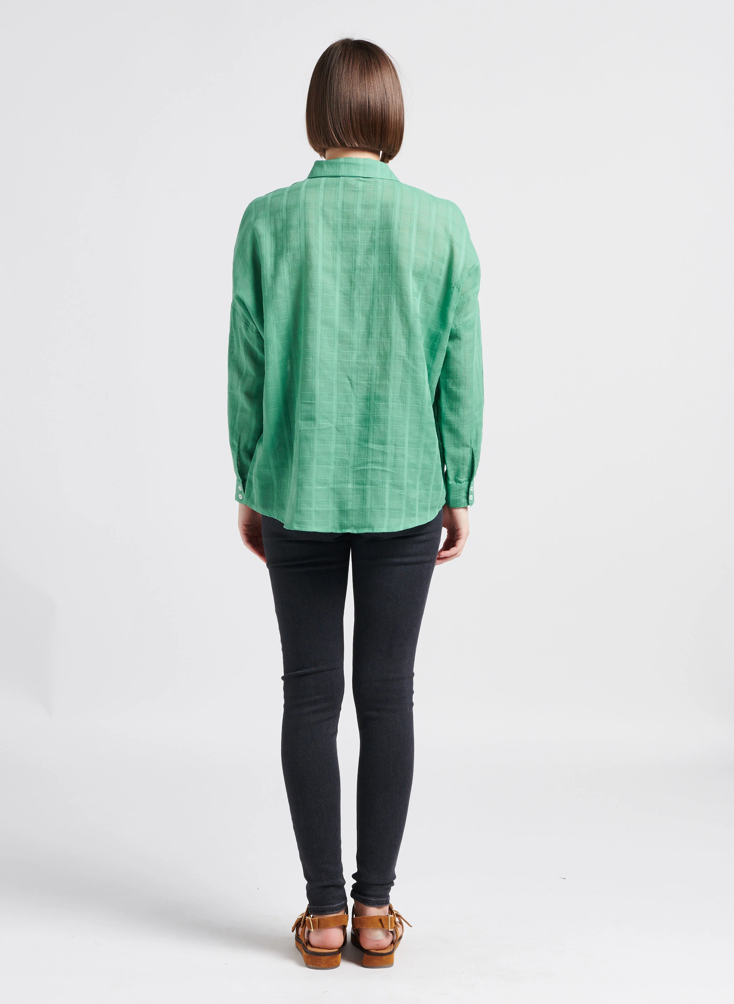 720 HIRISE SUPER SKINNY - Jean skinny taille haute en coton mélangé | Noir