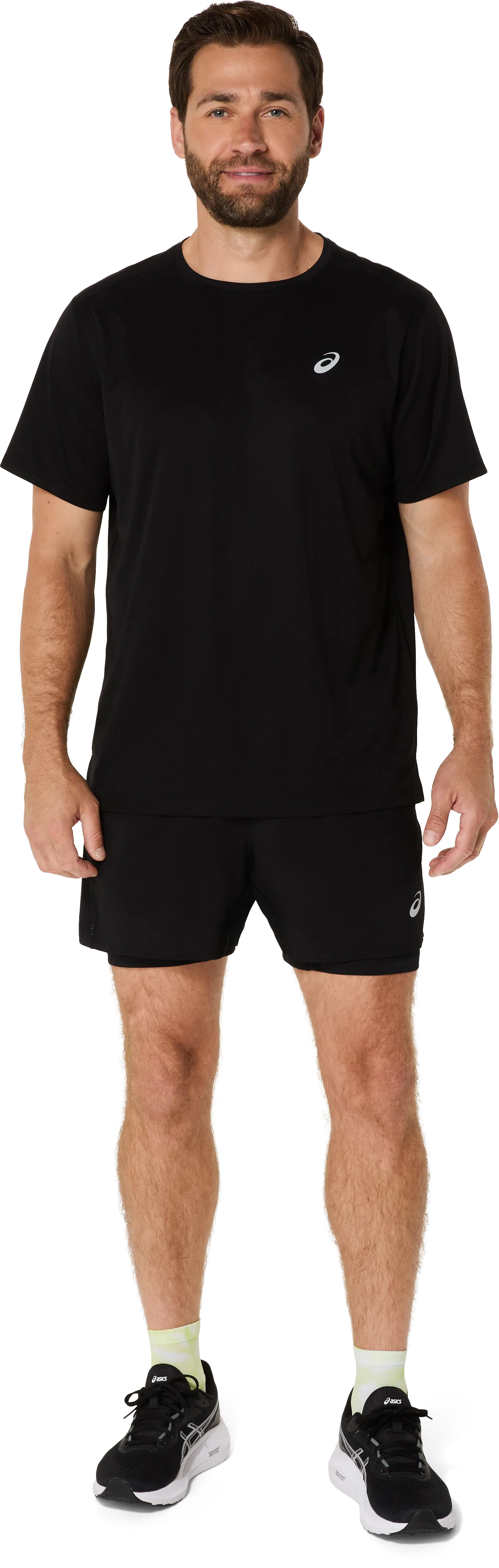 Asics Ms Asics Core 2n1 5in Short Performance Black/performance Black