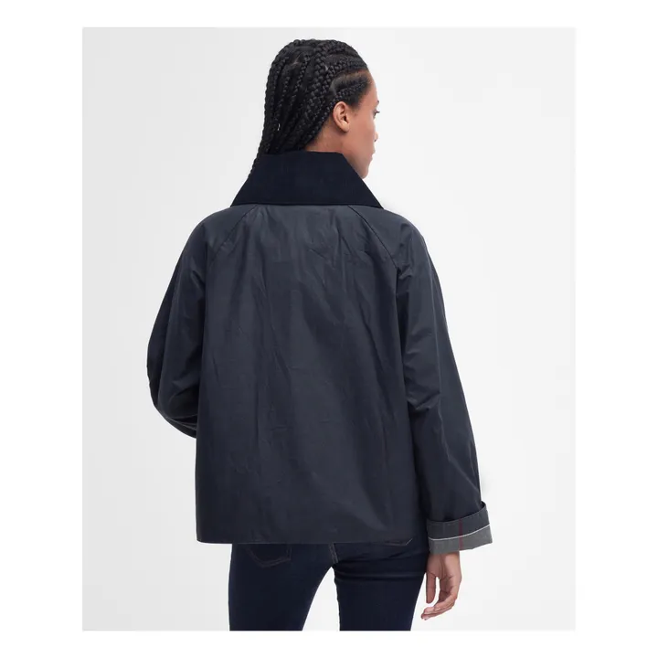 Barbour Veste Drummond Wax | Bleu marine