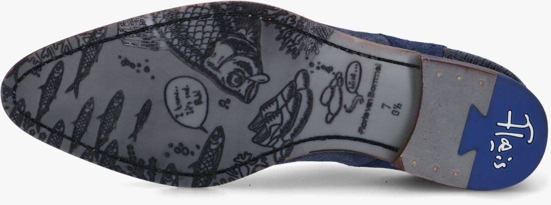 FLORIS VAN BOMMEL blauwe floris van bommel nette schoenen sfm-30161