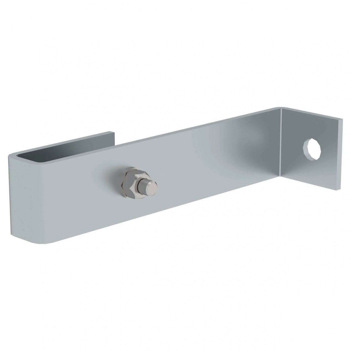 MUNK wandbeugel voor schachtladders, stijf, 150 mm, gegalvaniseerd staal