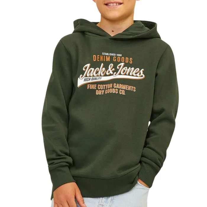 Jack & Jones Logo Hoodie Junior