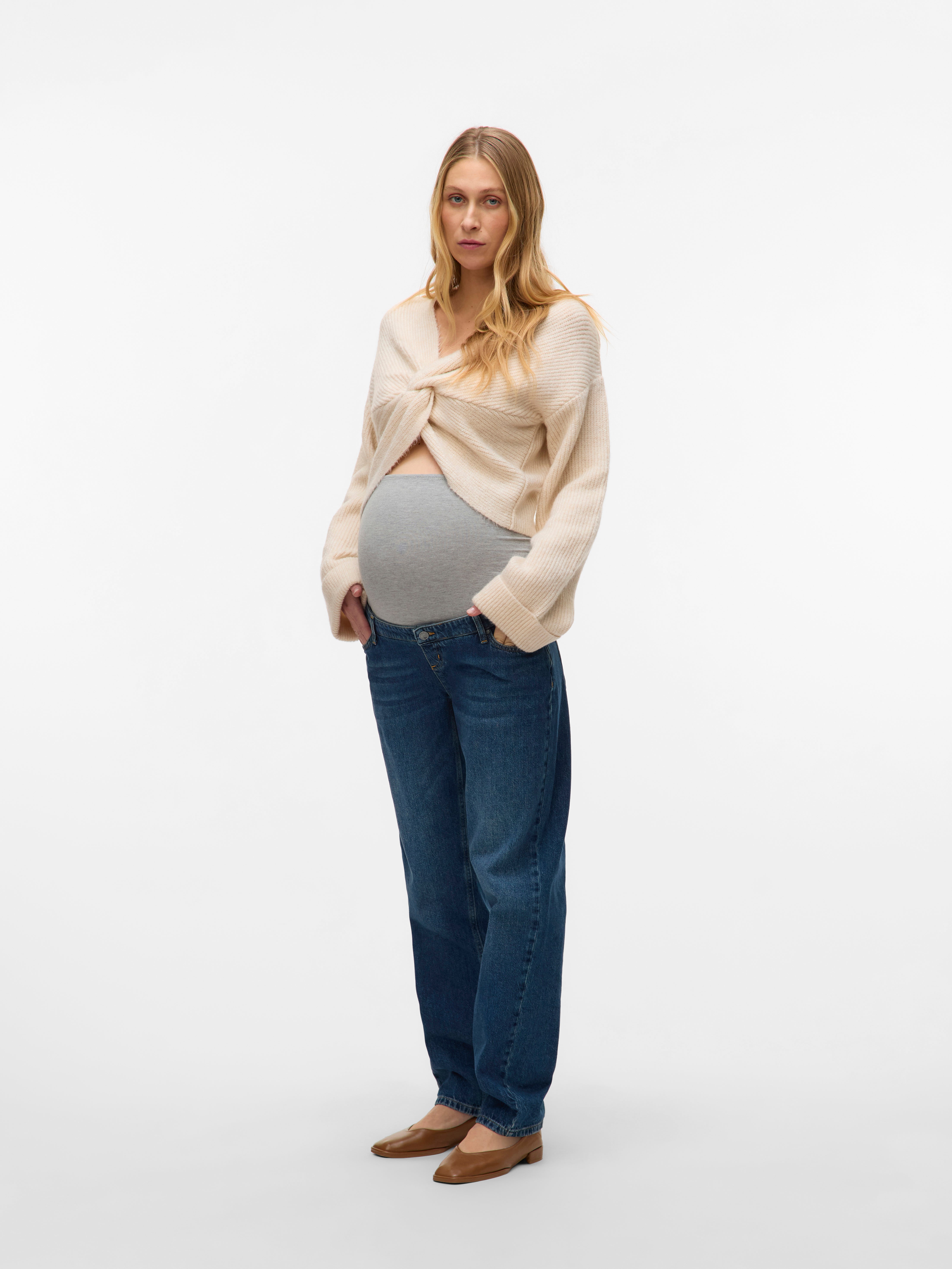 Gebreide Zwangerschaps-pullover