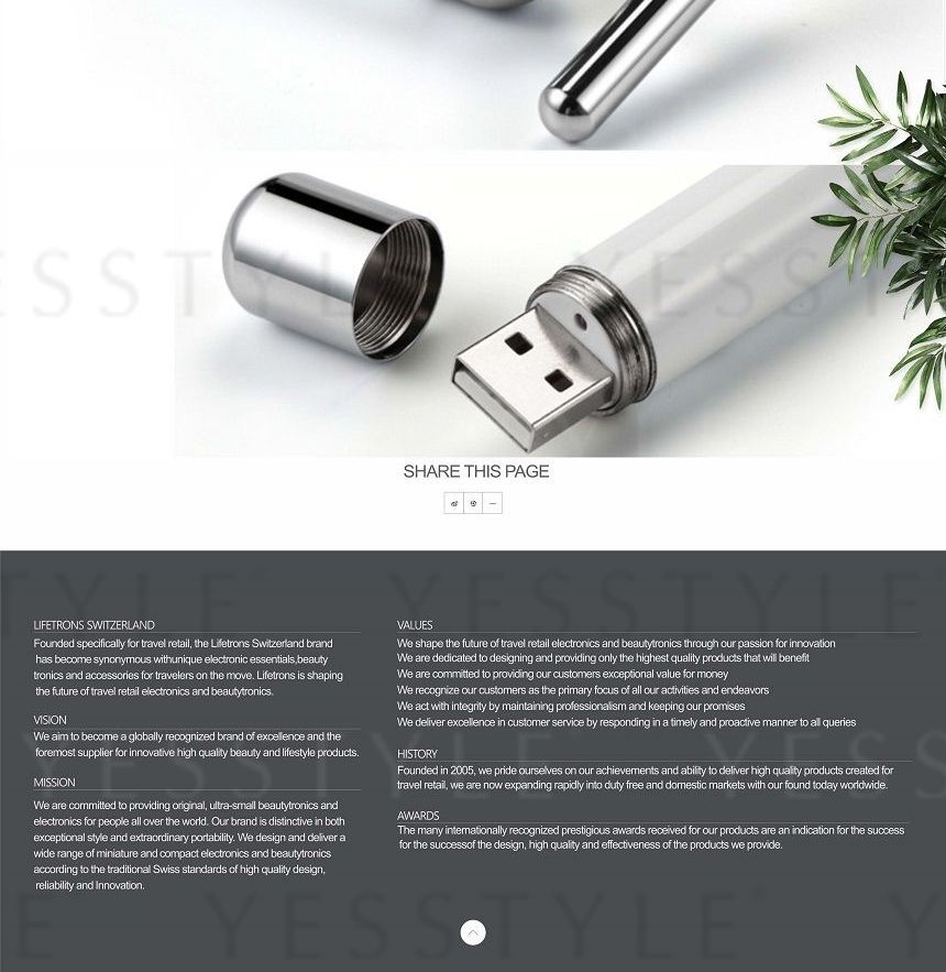 LIFETRONS - Ion Beauty Bar met microstroomtechnologie