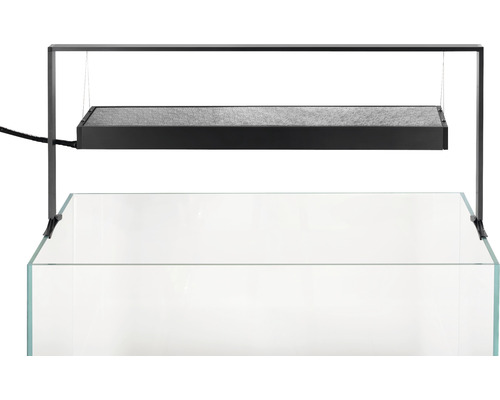 Aquael UltraScape 90 aquarium met LED-verlichting, ca. 243 liter, Opti-Glass, wit glas, zonder kast (boskleur)