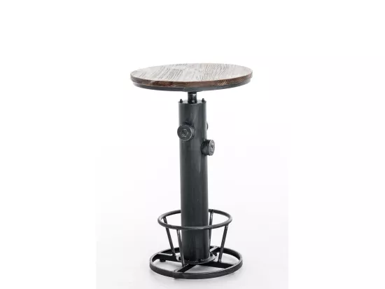 Table haute table de argenté 60 x 60 x 123 cm TAB10024