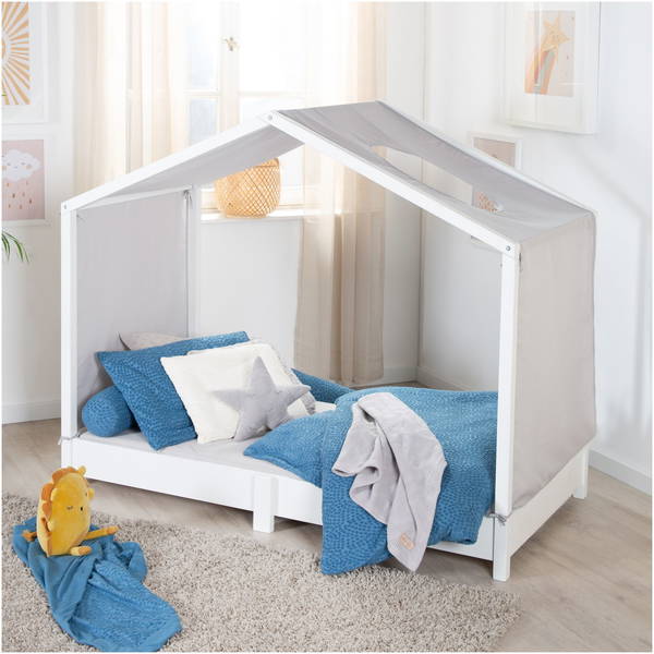 robaroba   Hausbett weiss 70x140cm