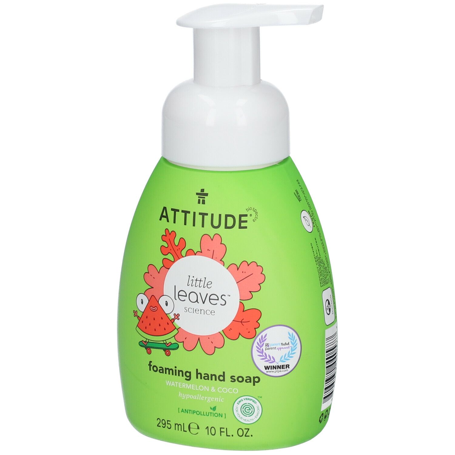 ATTITUDE® little leaves science Schäumende Handseife Wassermelone & Kokos