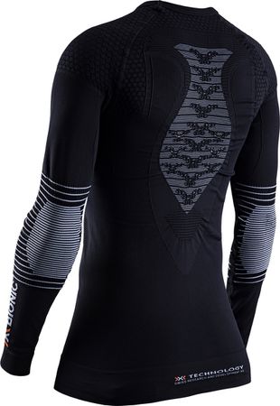 ENERGIZER 4.0 Damen-Langarmshirt  schwarzweiss  L