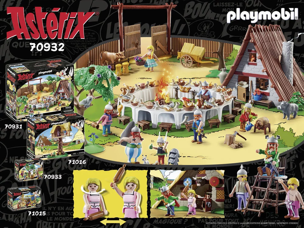 ASTERIX - LA HUTTE D'ABRARACOURCIX - 70932