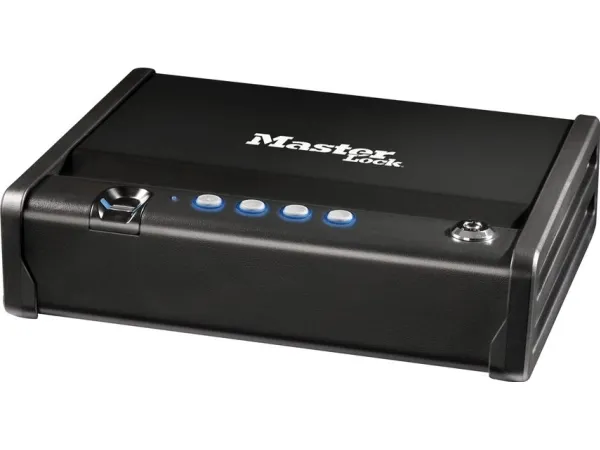 Master Lock No. MLD08EB - Pengeskab - solidt stål - sort