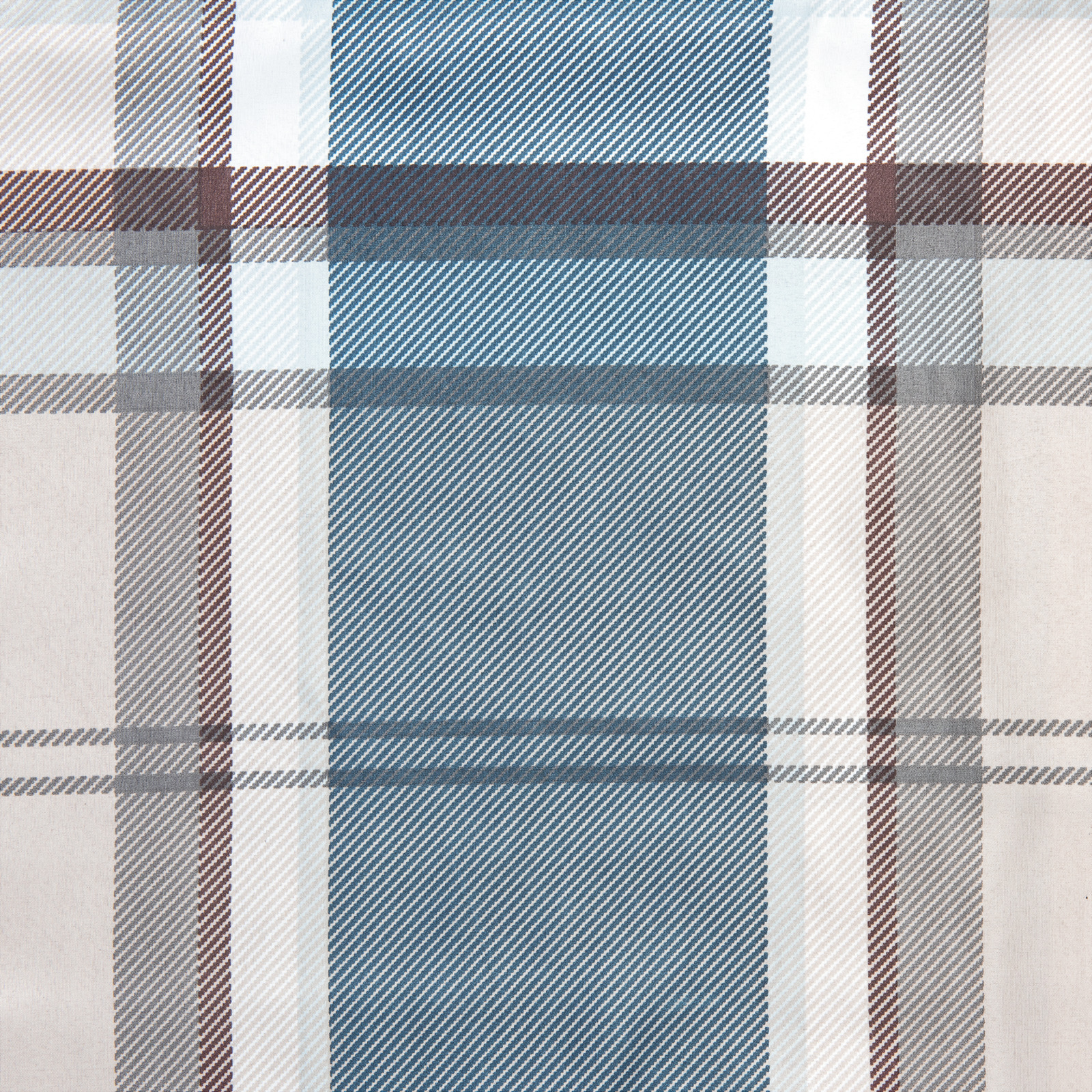 Bettwäsche Micro-Flanell mit Karomuster 160x210 65x100 Bettanzug Nord