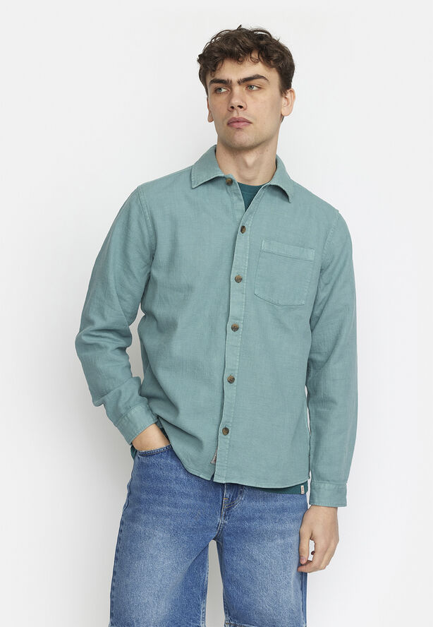 RVLT - Revolution Casual Shirt Dustgreen