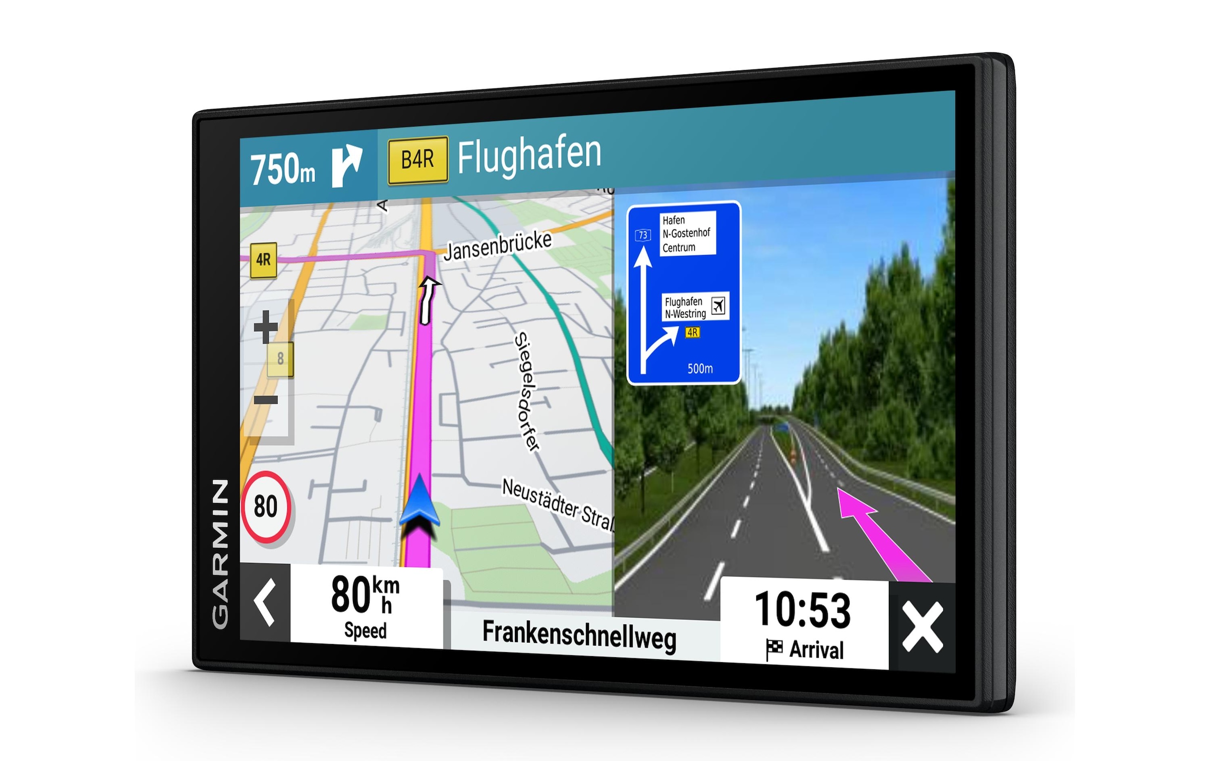 Garmin Navigationsgerät »DriveSmart« (Europa (45 Länder) Karten-Updates)