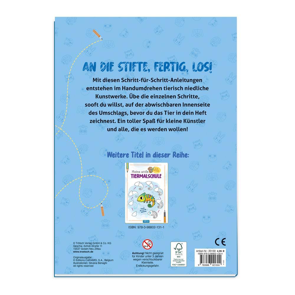 Trötsch Malbuch Meine erste Tiermalschule Hund
