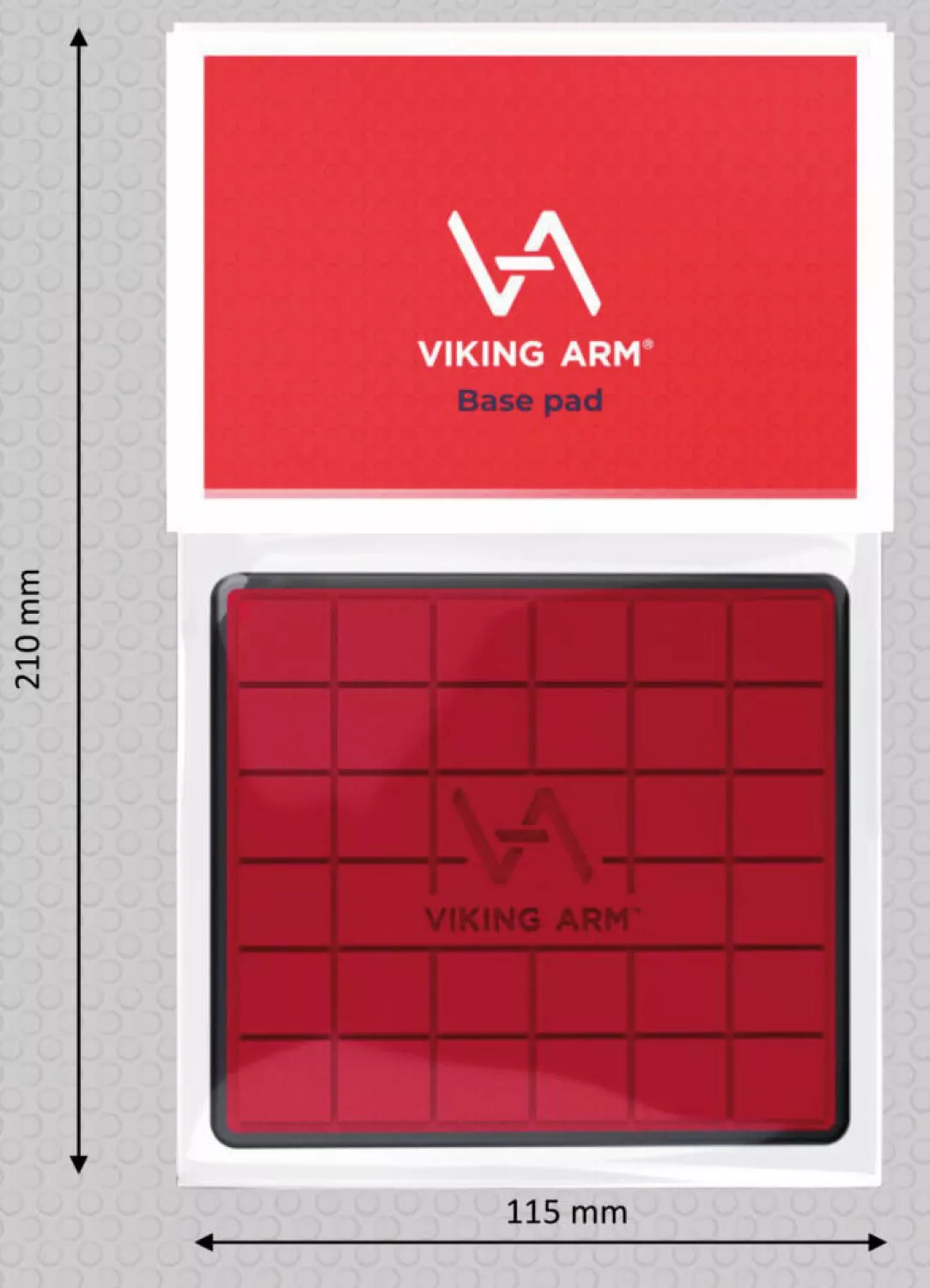 Viking Arm zachte pad t.b.v. voetplaat
