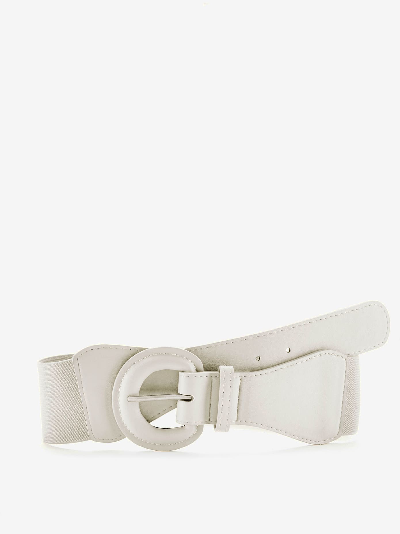 Ceinture élastique avec boucle ton sur ton