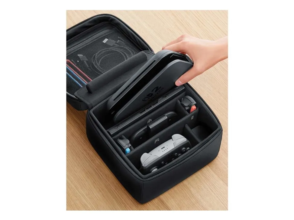 Nintendo 0045496321512, Rejsetaske, Nintendo, Sort, Nintendo Switch 2, Lynlås