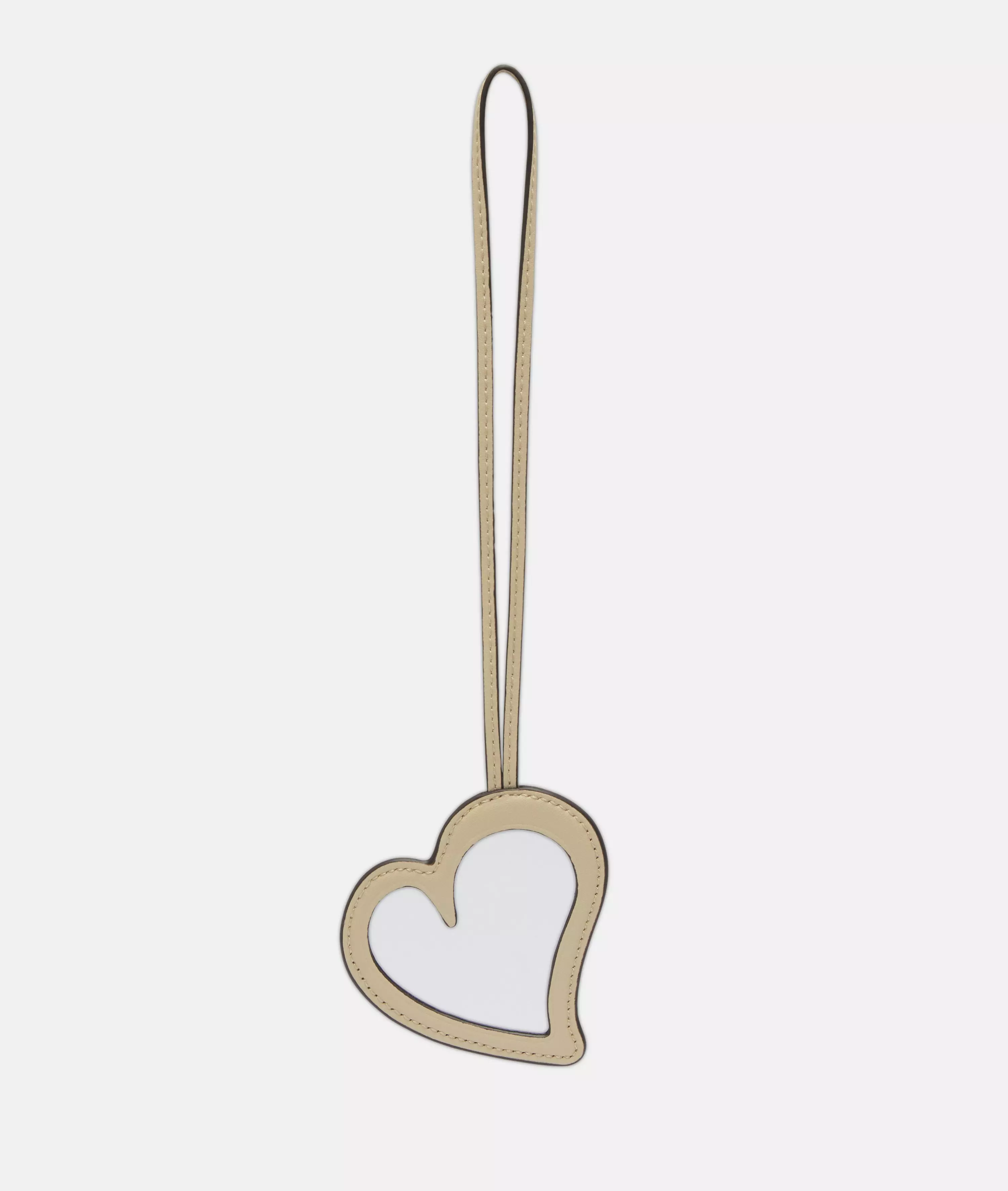 Heart Mirror Pendant Small heart-shaped mirror pendant
